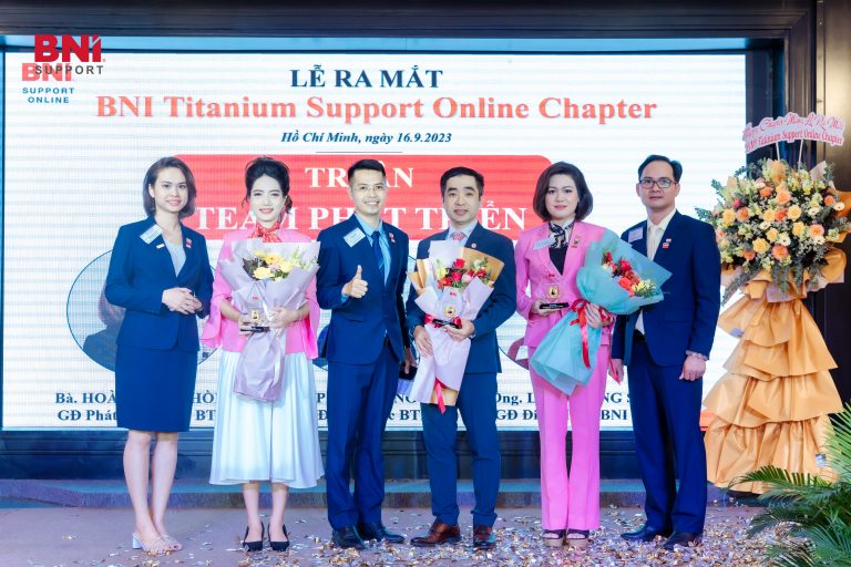 BNI Việt Nam ra mắt BNI Support Online Titanium Chapter